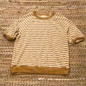 Yellow striped top